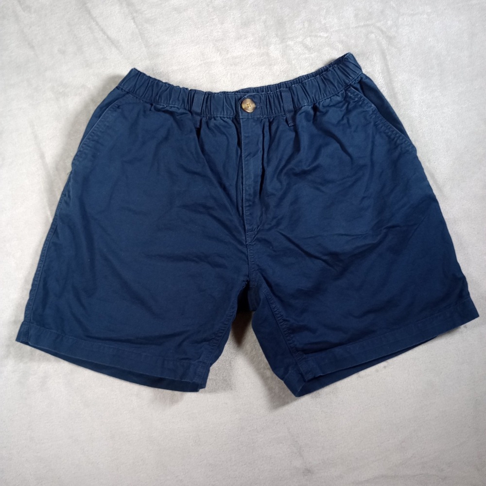 Chubbies The Originals Shorts Mens XL Navy Blue 7" Inseam Cotton Twill Preppy